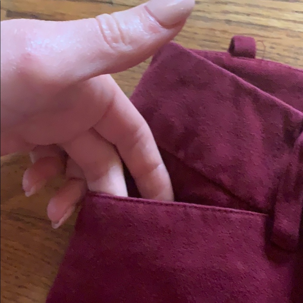 Maroon work pants - Picture 3 of 4
